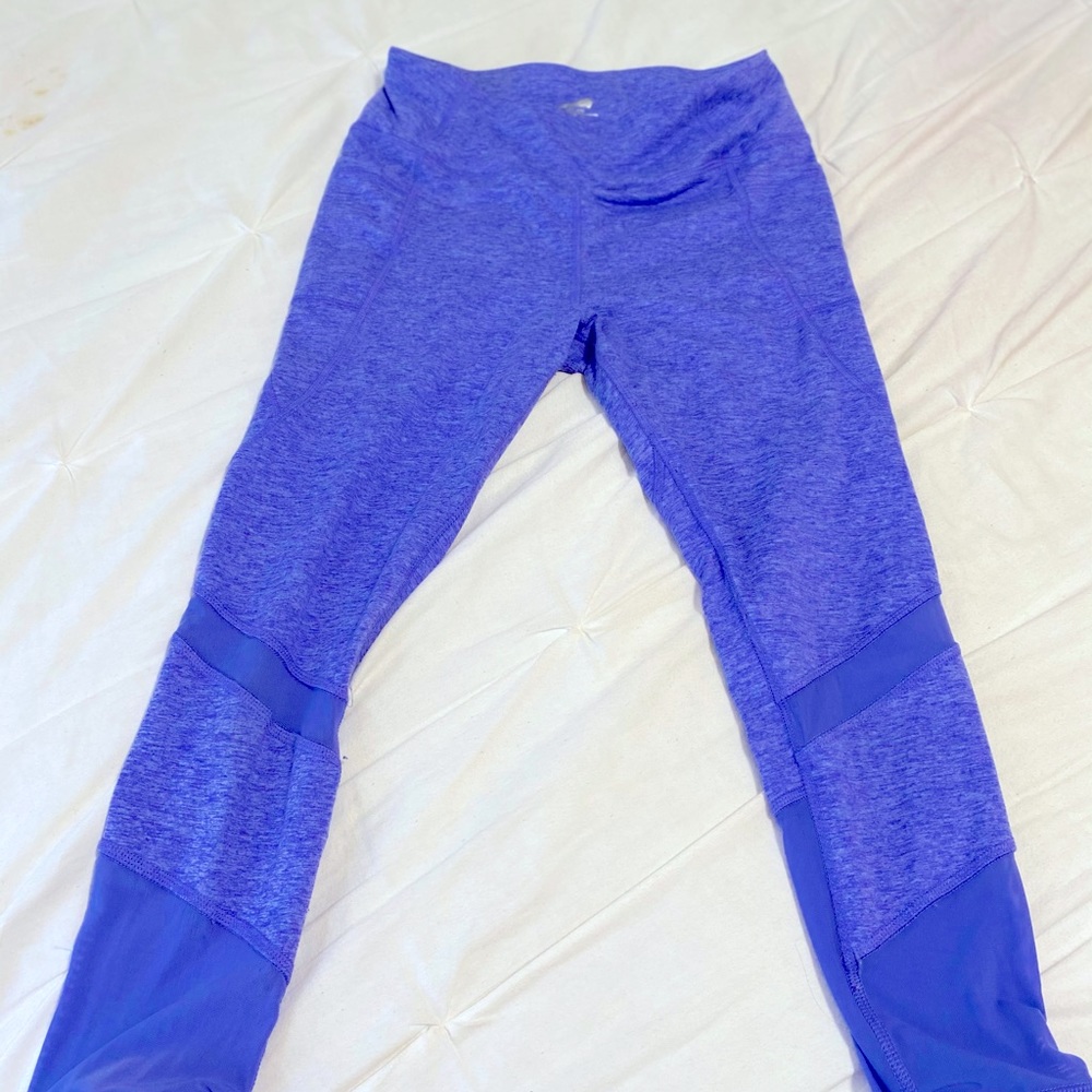 Purple athletic leggings!